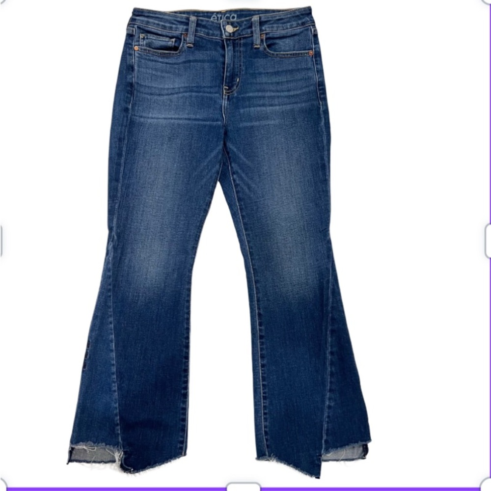 Women's Etica 28 cropped Flared denim Jeans bell bottom Micki